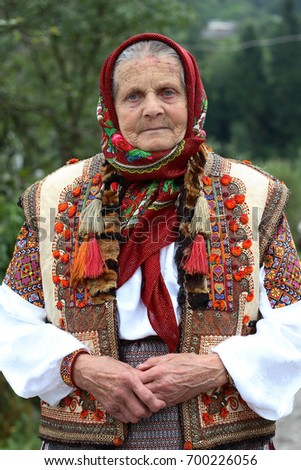 Great Female Legs An Old Ukrainian Woman