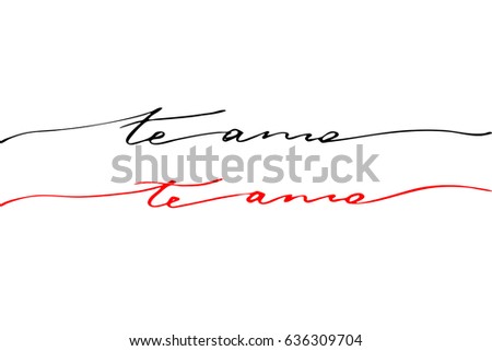 Te Amo Stock Images, Royalty-Free Images & Vectors ...