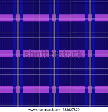Checkered Diagonal Plaid Seamless Pattern Vector Stock Vector 515241397 ...