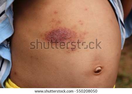 Man Chest Red Kiss Lipstick Red Stock Photo 258124277 ...