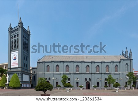 Queen of the Rosary Cathedral in Hai Phong, Vietnam