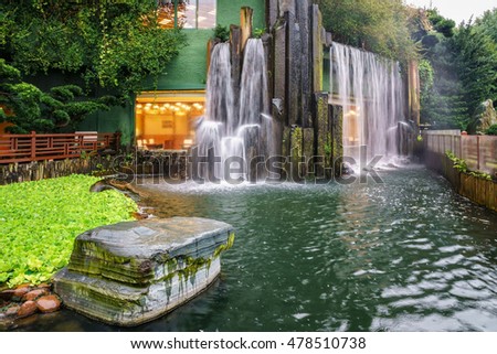 Man Made Waterfall S