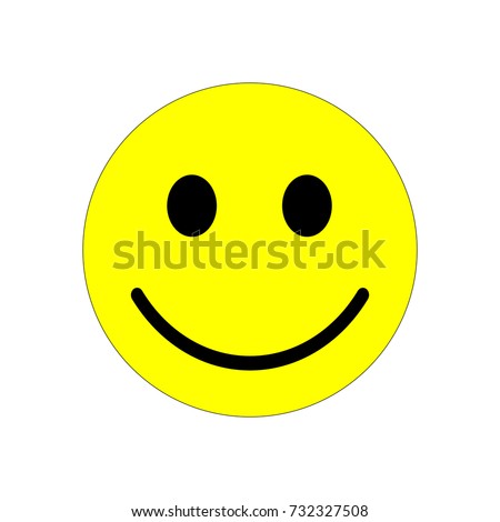 Smiley Vector Happy Face Stock Vector 408014413 - Shutterstock