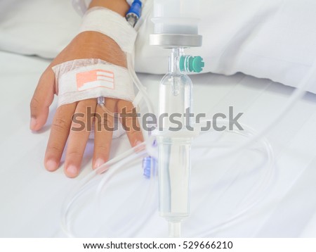 Iv hook up hospital