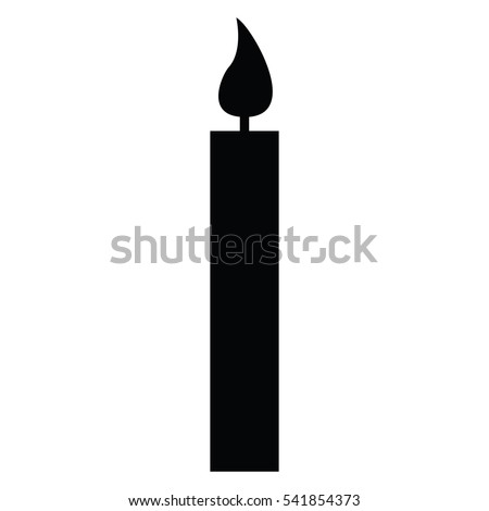 Candle Silhouette Stock Images, Royalty-Free Images 
