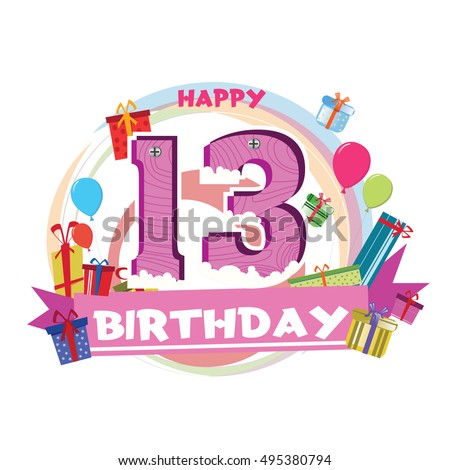 13th Birthday Stock Images, Royalty-Free Images & Vectors | Shutterstock