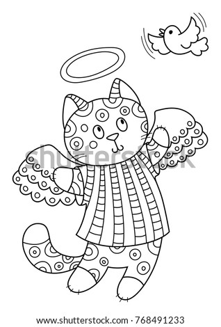  Angel  Cat  Stock Images Royalty Free Images Vectors 
