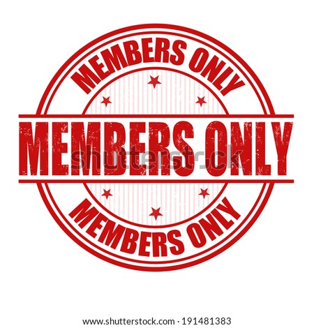 Members Only Icon Stock Images, Royalty-Free Images & Vectors ...