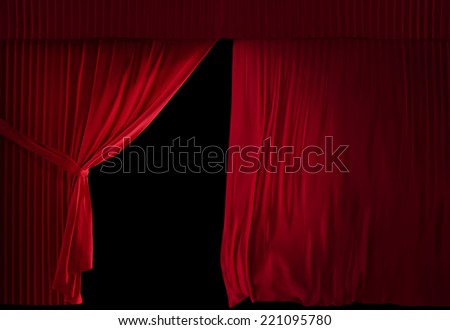 Black Stage Curtain Stock Photos, Images, & Pictures | Shutterstock