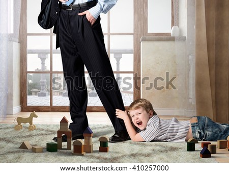 My father is always busy