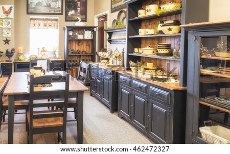Kitchen With Bright Windows This Is Shot In A Display Room Furniture Store Kitchen With Bright Windows This Is Shot In A Display Room Furniture Store