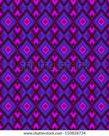 ethnic and aztec pattern - stock vector