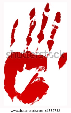 Illustration Cartoon Hand Holding One Finger Stock Vector 106630499