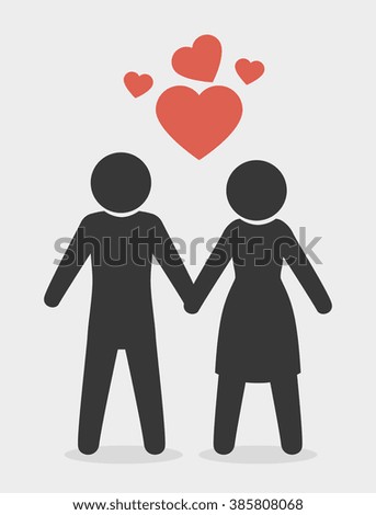 Cartoon Couple Love Stock Photos, Images, & Pictures | Shutterstock