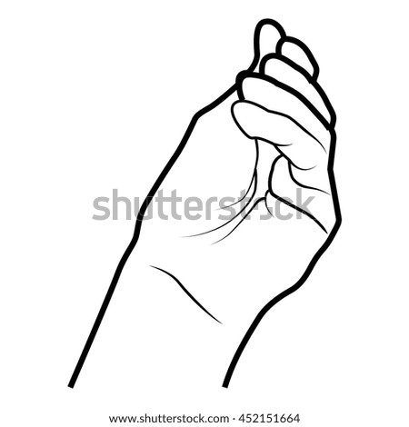 Chest Pain Man Holding His Hands Stock Vector 361178558 - Shutterstock