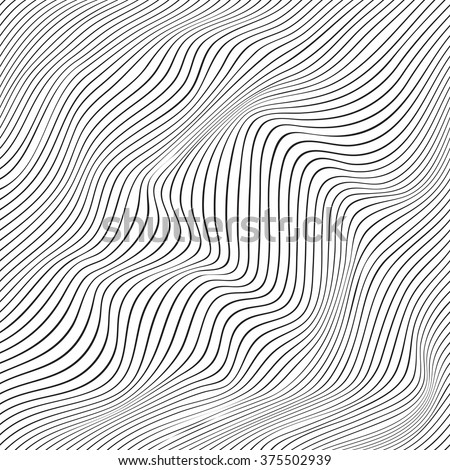 Movement Pattern En Francais | abstract vector texture curving lines black stock vector Movement Pattern En Francais | abstract vector texture curving lines black stock vector