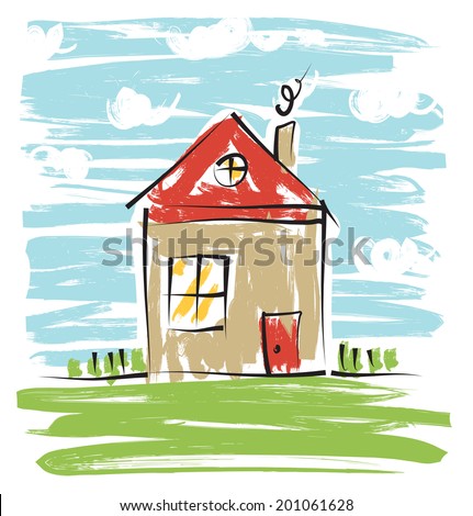  House Drawing Stock Images Royalty-Free Images Vectors Shutterstock