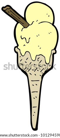 Ice Cream Cartoon Stock Illustration 102247201 - Shutterstock
