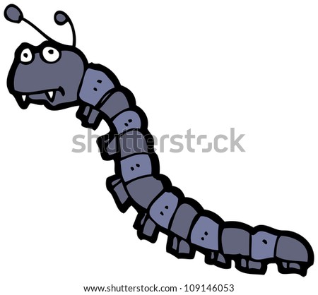 Cartoon Millipede Stock Illustration 109146053 - Shutterstock