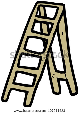 Cartoon Ladder Ilustración de stock109211423: Shutterstock