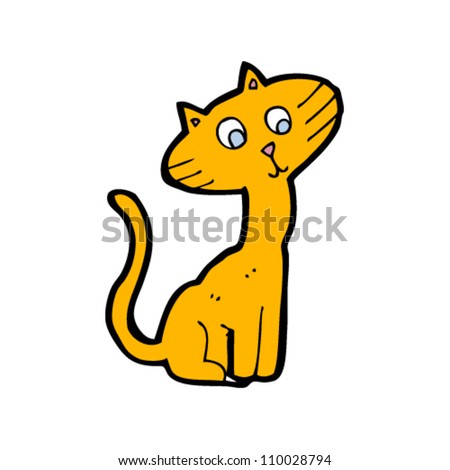 Funny Cat Cartoon Stock Illustration 112431647 - Shutterstock