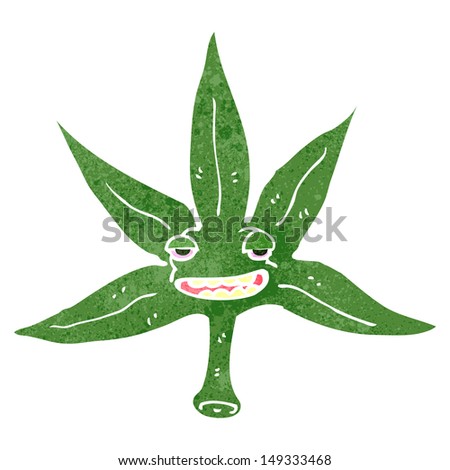 Marijuana Leaf Cartoon Character Stock Illustration 95811562 - Shutterstock