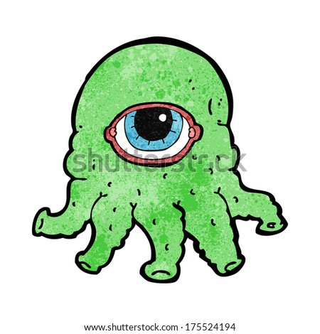 Funny Cartoon Eyeball Hands Diamond Stock Vector 103384838 - Shutterstock