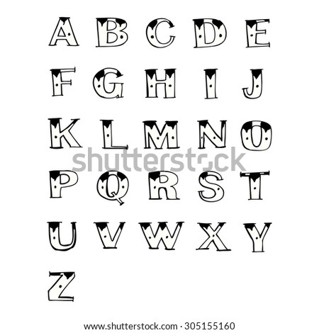 cartoon old tattoo letters stock vector 303583124 shutterstock cartoon old tattoo letters stock vector 303583124 shutterstock