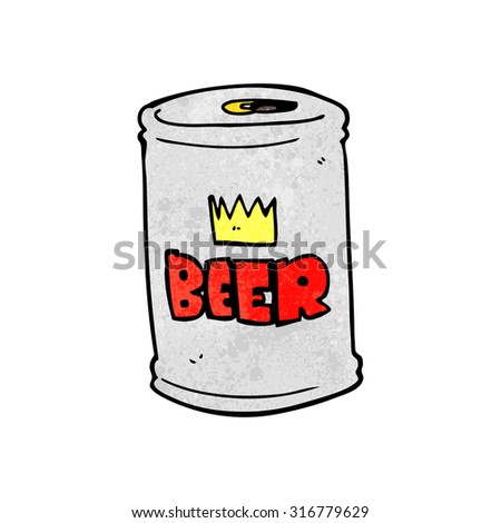 Cartoon Beer Can Stock Vector 316779629 - Shutterstock