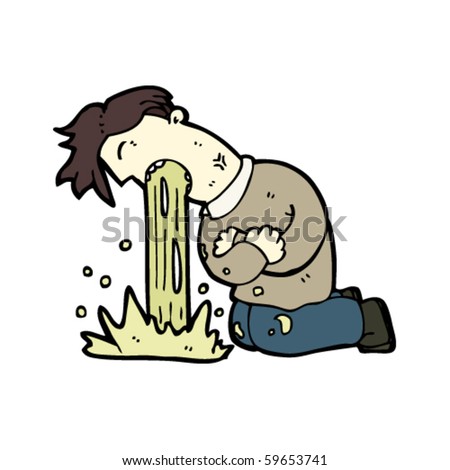 Vomiting-cartoon Stock Images, Royalty-Free Images & Vectors | Shutterstock