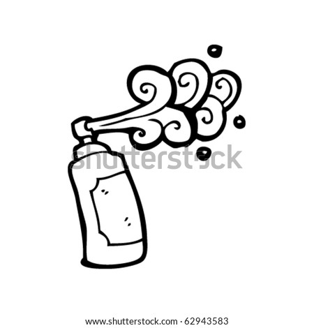 graffiti spray can cartoon stock vector royalty free 62943583