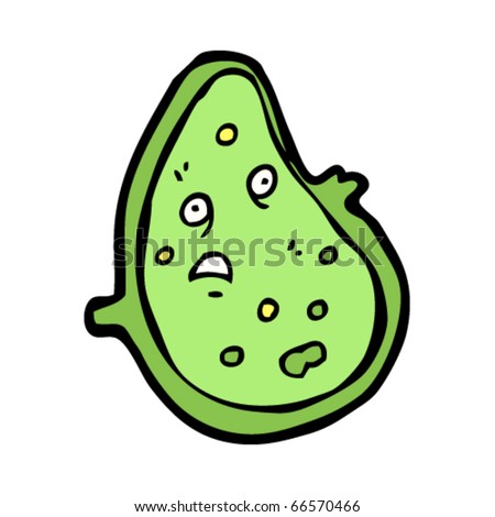 Amoeba Cartoon Stock Vector 66570466 - Shutterstock