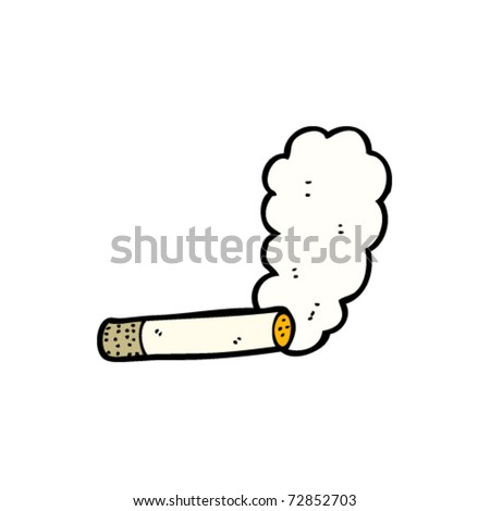 Cigarette Cartoon Stock Vector 72852703 - Shutterstock