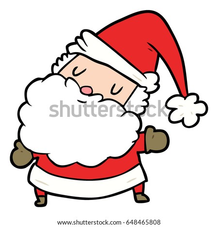 Jpeg Version Funny Santa Claus Stock Illustration 40249945 - Shutterstock