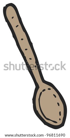 Stock Images similar to ID 103190447 - cartoon wooden spoon