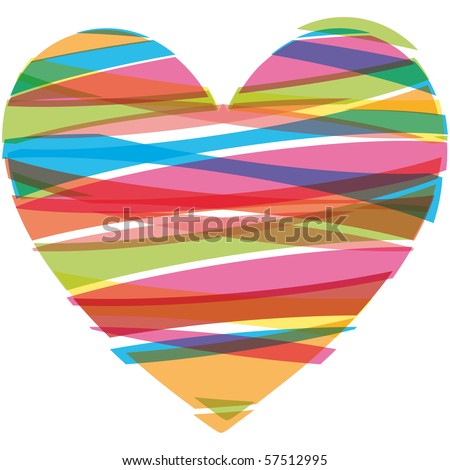 heart Vector Illustration icons symbols Valentine day