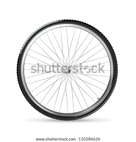 Bicycle Wheel Vector 스톡 벡터 110286626 - Shutterstock