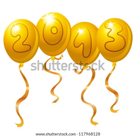 Birthday Balloons Clipart Stock Images, Royalty-Free Images &amp; Vectors | Shutterstock