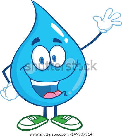 Clean Dirty Water Drops Stock Vector 51980245 - Shutterstock