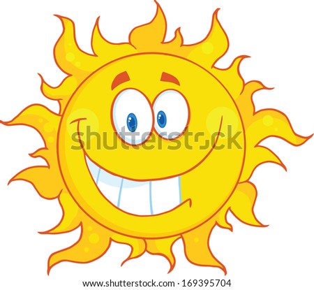Cartoon Illustrations Smiling Sun Stock Photos, Images, & Pictures ...