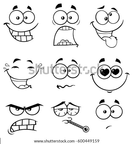 Funny Vector Images Black And White