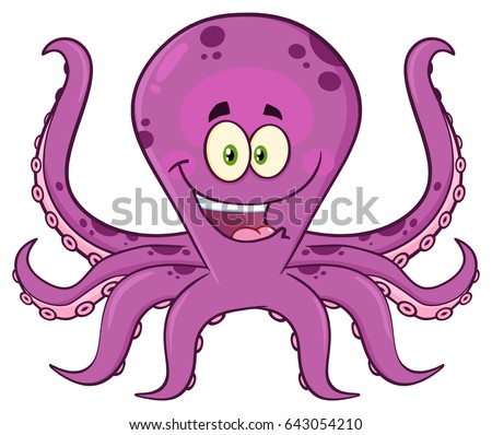 Octopus Cartoon Stock Images, Royalty-Free Images & Vectors | Shutterstock