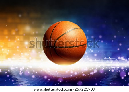abstract sports background basketball glittering flash stock background basketball
