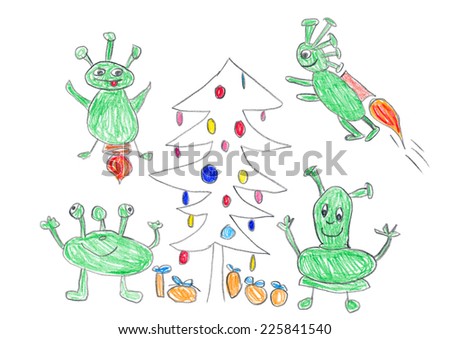 stock-photo-child-s-drawing-of-aliens-celebrating-christmas-with-gifts-and-christmas-tree-225841540.jpg