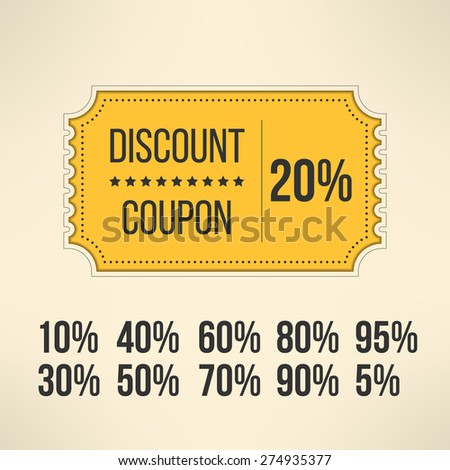 Discount thermal labels coupon