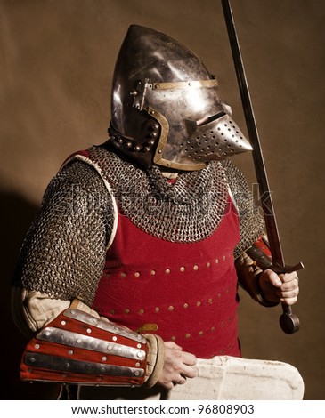 Knight Hundsgugel Helmet Stock Photo 96808903 - Shutterstock