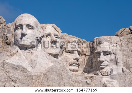 Mount Rushmore National Monument near Keystone, South Dakota