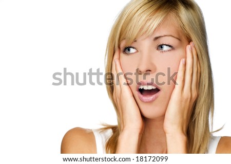 Embarrassed Woman Stock Images, Royalty-Free Images & Vectors ...