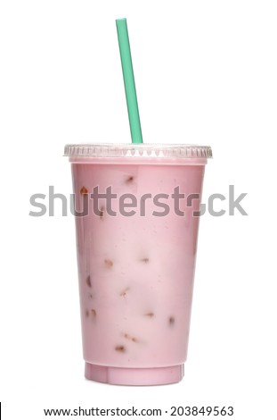 milkshake takeaway cup