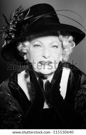 Old Cigar Smoking Woman Wrinkled Stock Photos, Images, & Pictures ...